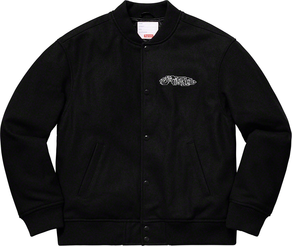 Delta Logo Varsity Jacket view 6